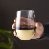 Belmont Dipped Wine Tumblers in Gold Viski®