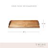 The Longboard Acacia Cheese Board by Twine Living®