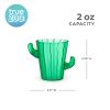 Cactus Shot Glasses, Set of 4 by True Zoo