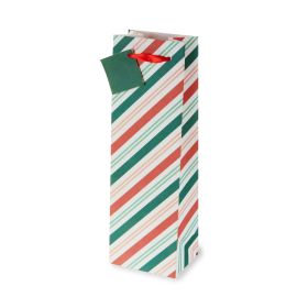 Green & Red Candy Cane No-Mess™ Glitter Bag By Cakewalk™