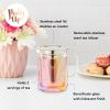 Chas™ Mini Glass Teapot & Infuser by Pinky Up