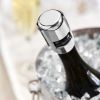 Harrison Heavyweight Champagne Stopper in Silver Viski®