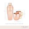 Hammered Copper Bar Set by Twine®