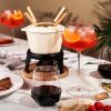 Cast Iron Fondue Set by Twine®