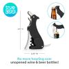 Buddy the Bordeaux Collie Black Dog Corkscrew by TrueZoo