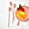 Set of 4 Tiki Cocktail Picks by Viski®