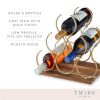 Pyramid Six Bottle Wine Rack by Twine®