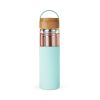 Dana Glass Travel Mug in Turquoise by Pinky Up