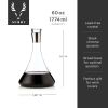 Irving Chrome-Rim Wine Decanter Viski®