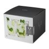 Deco Beau Crystal Highball Glasses Viski®