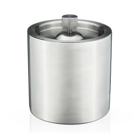 Harrison Insulated Ice Bucket in Stainless Steel Viski