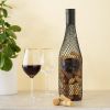 Black Wine Bottle Cork Holder by Twine