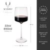 Reserve Julien Crystal Bordeaux Glasses Viski®