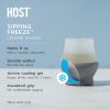 Glass FREEZE™ Sipping Glass (set of two) in Gray by HOST®