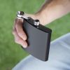 TrueFlask™: 6 oz Matte Black Flask by True