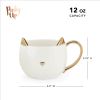 Chloe White Cat Mug