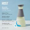 Glass FREEZE™ Carafe in Gray by HOST®