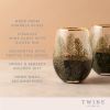 Woodland Stemless Wine Glass Set by Twine®