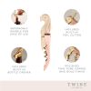 Copper and Gold Corkscrew by Twine®