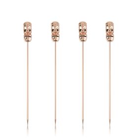 Set of 4 Tiki Cocktail Picks by Viski®