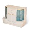 Aqua Bubble Glass Tumbler Set by Twine®