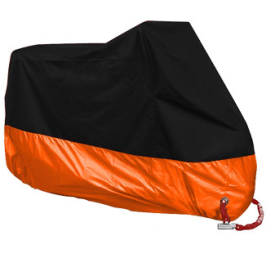 Waterproof Motorcycle Cover (Option: Orange-XXL)