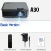 Projector Smart TV WIFI Portable Home Theater Cinema Battery Sync Phone Beamer LED Projectors for 4k Movie A30 Series