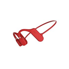 Open Ear Induction Stereo Wireless Headphones (Color: Red)