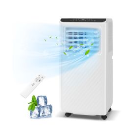 8000/10000 BTU Portable Air Conditioner 3 in 1 Floor AC Unit with Fan and Dehumidifier (size: 10000 BTU)