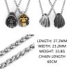 Titanium Steel Pendant Creative Fashion Necklace Men