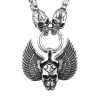 Men's Jewelry Indian Chief Skull Pendant Necklace